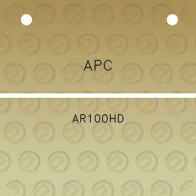 apc-ar100hd