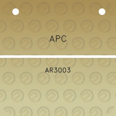 apc-ar3003