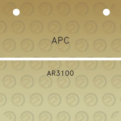 apc-ar3100