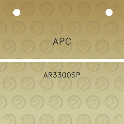 apc-ar3300sp