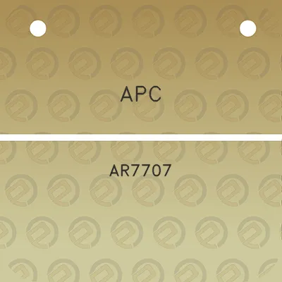 apc-ar7707