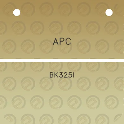 apc-bk325i