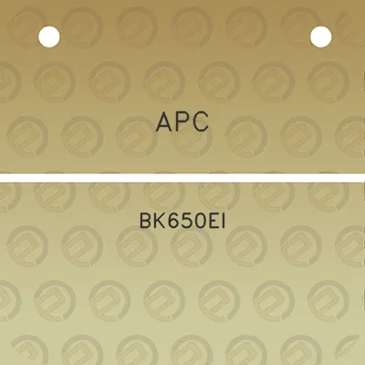 apc-bk650ei