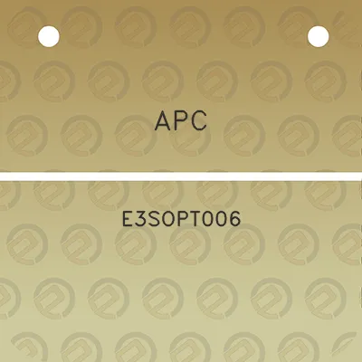 apc-e3sopt006