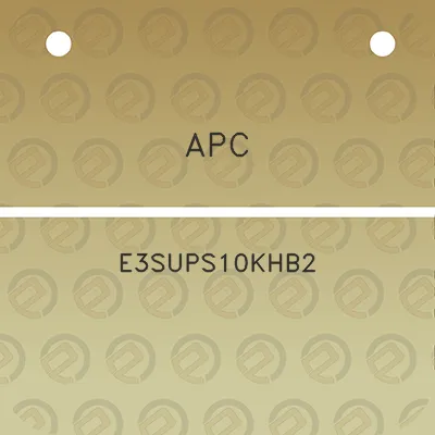 apc-e3sups10khb2