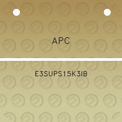 apc-e3sups15k3ib