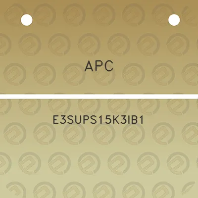 apc-e3sups15k3ib1