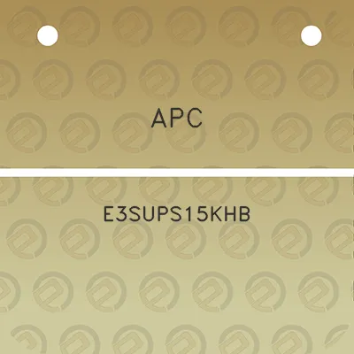 apc-e3sups15khb