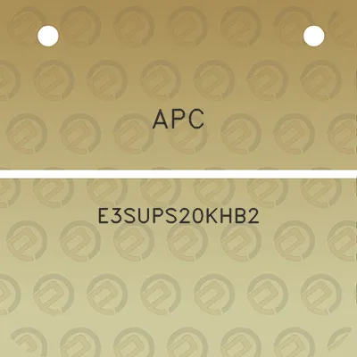 apc-e3sups20khb2