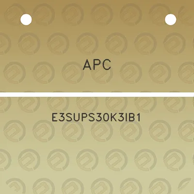 apc-e3sups30k3ib1