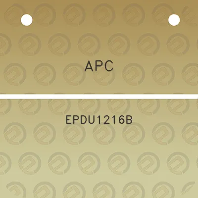 apc-epdu1216b