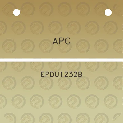 apc-epdu1232b