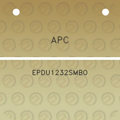 apc-epdu1232smbo