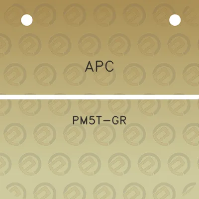 apc-pm5t-gr