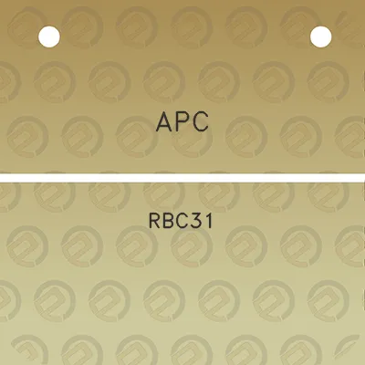 apc-rbc31