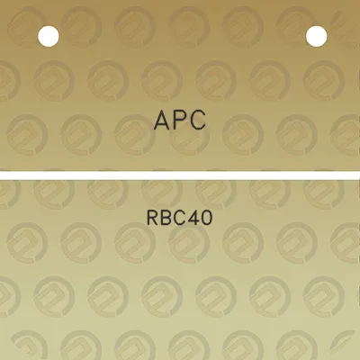 apc-rbc40