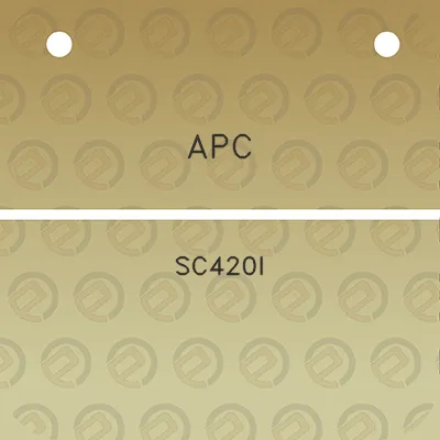 apc-sc420i