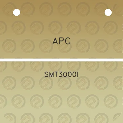 apc-smt3000i