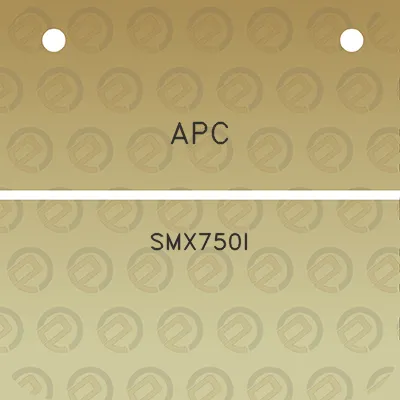 apc-smx750i