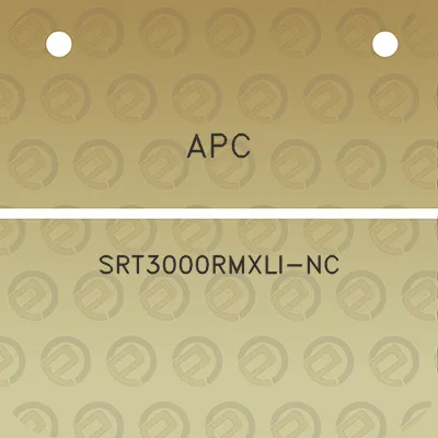apc-srt3000rmxli-nc