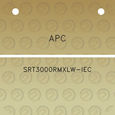 apc-srt3000rmxlw-iec