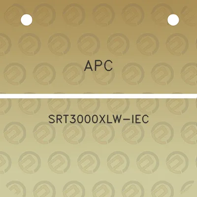 apc-srt3000xlw-iec