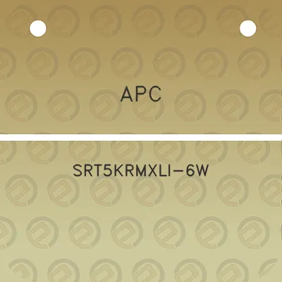apc-srt5krmxli-6w