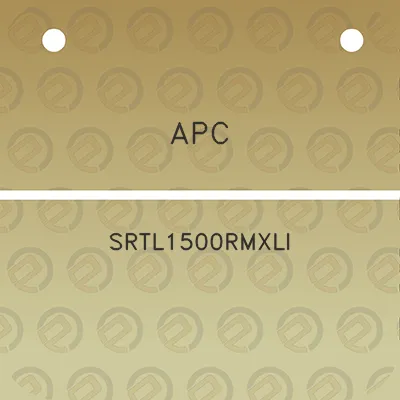 apc-srtl1500rmxli