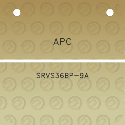 apc-srvs36bp-9a