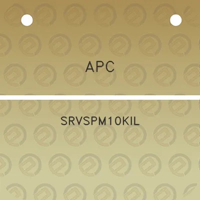 apc-srvspm10kil