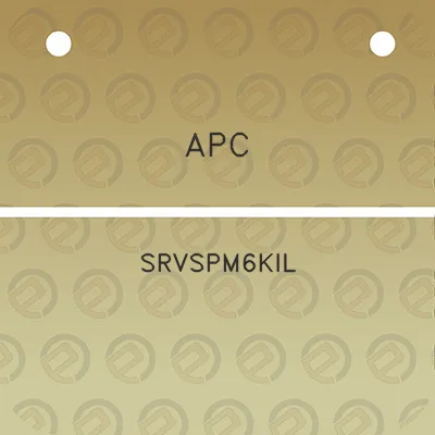 apc-srvspm6kil