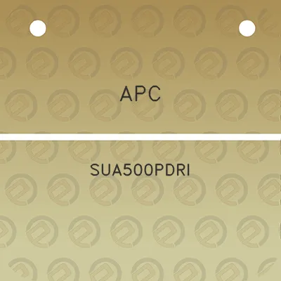 apc-sua500pdri