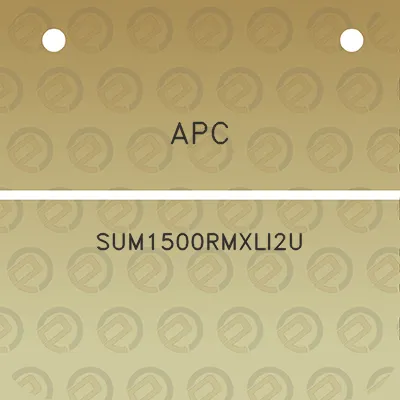 apc-sum1500rmxli2u