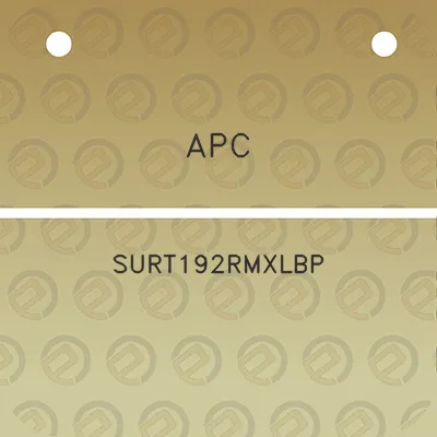 apc-surt192rmxlbp