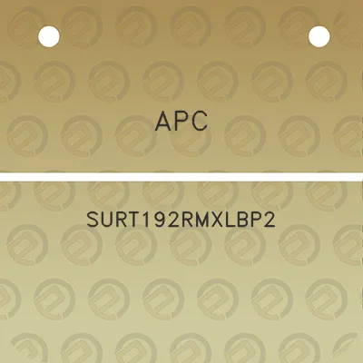 apc-surt192rmxlbp2