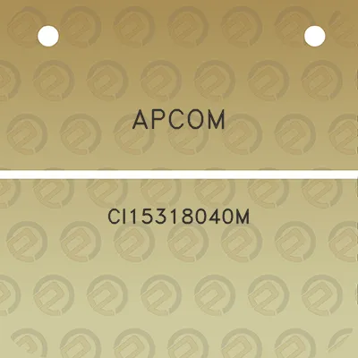 apcom-ci15318040m