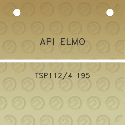 api-elmo-tsp1124-195