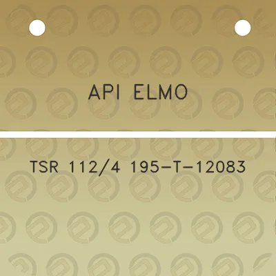 api-elmo-tsr-1124-195-t-12083