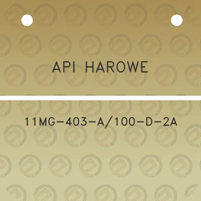 api-harowe-11mg-403-a100-d-2a