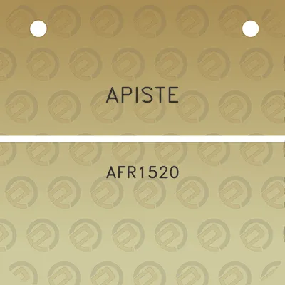 apiste-afr1520