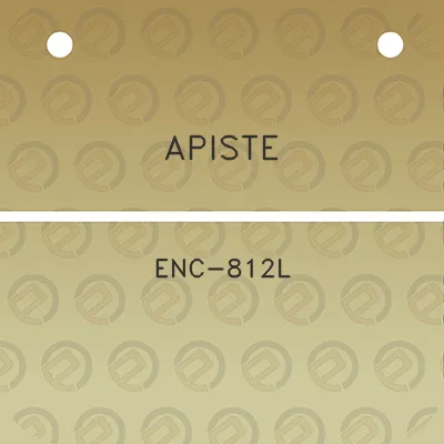 apiste-enc-812l