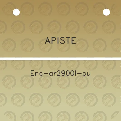 apiste-enc-ar2900l-cu