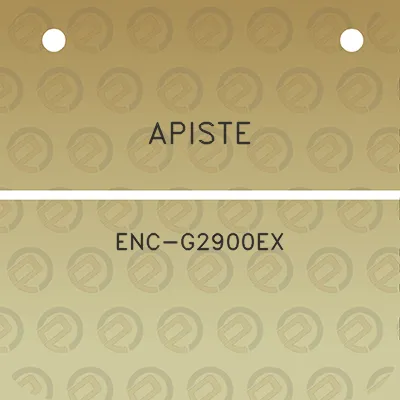 apiste-enc-g2900ex