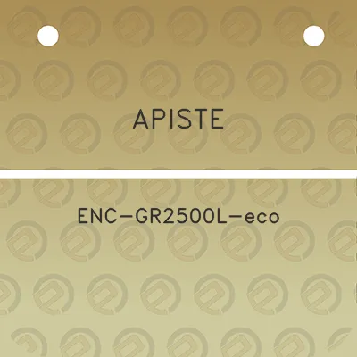 apiste-enc-gr2500l-eco