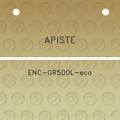 apiste-enc-gr500l-eco