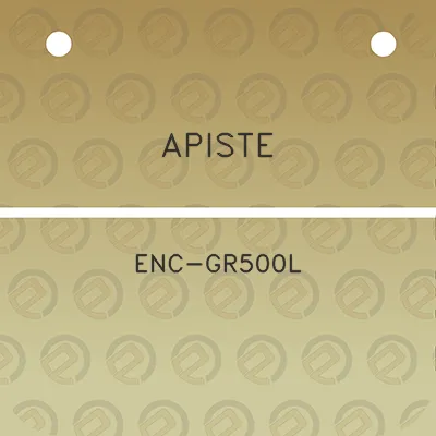 apiste-enc-gr500l