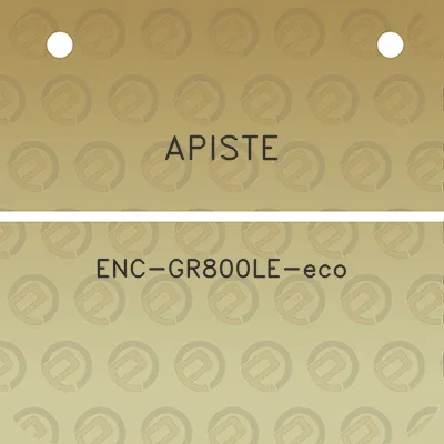 apiste-enc-gr800le-eco