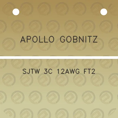 apollo-gobnitz-sjtw-3c-12awg-ft2