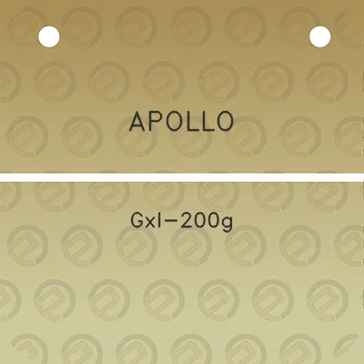 apollo-gxl-200g