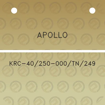 apollo-krc-40250-000tn249